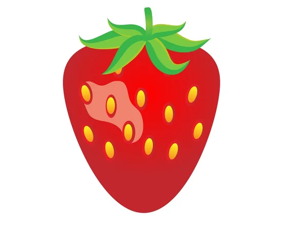 Γλυκό φράουλα — Διανυσματικό Αρχείο