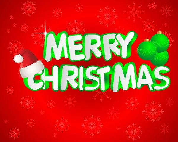 Merry christmas backround — Stock Vector