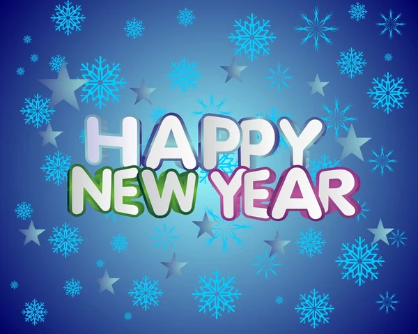 Happy new year backround — Stock Vector