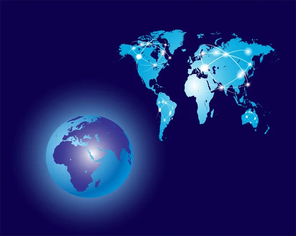 Global iletişim ve Dünya Haritası