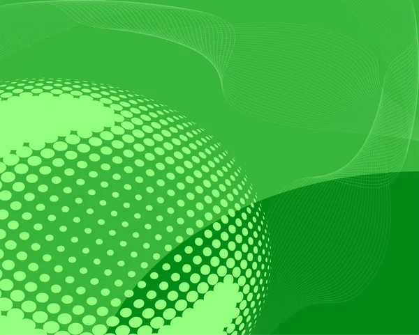 Groene abstracte backround — Stockvector
