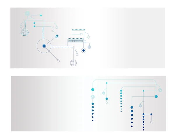 yeni teknoloji vektör afiş