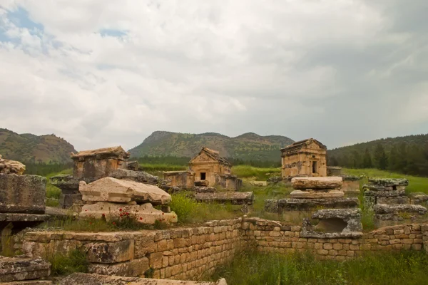 Древний город Иераполис в Памуккале — стоковое фото