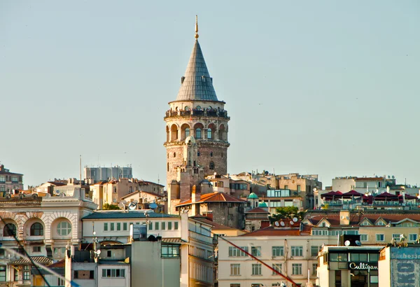 Foto van galata tower in istanbul — Stockfoto