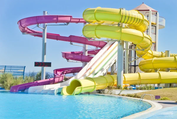 Temps d'amusement dans Aqua Park Izmir, Turquie — Photo