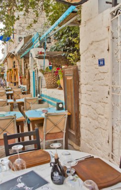 Beautiful Stone Street and House İn Turkey