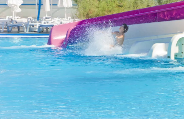 Tempo di divertimento in Aqua Toys Città, Turchia — Foto Stock