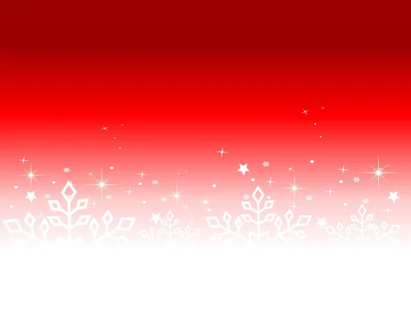 Fundo decorativo vermelho do Natal — Vetor de Stock