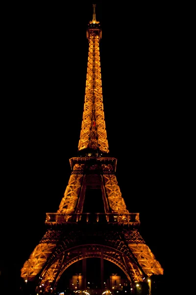 Eiffeltoren per nacht — Stockfoto