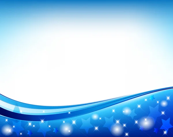 Blue Abstract Vector Backround — Stockvector