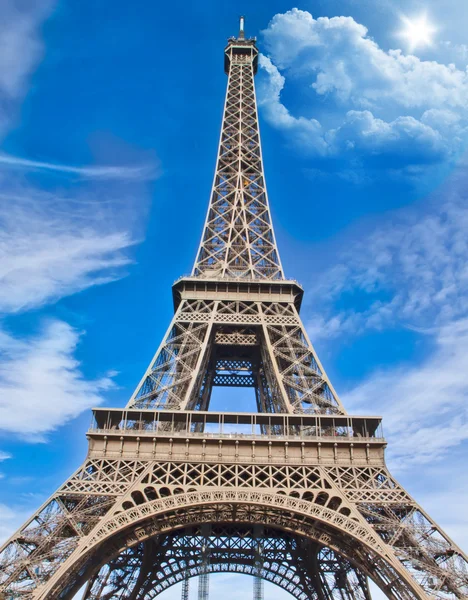 Torre Eiffel en París Francia —  Fotos de Stock