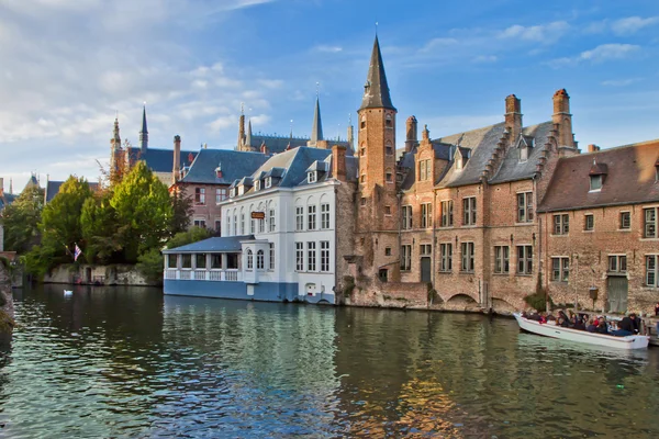 Bela cena da natureza em Brugge, Bélgica — Fotografia de Stock