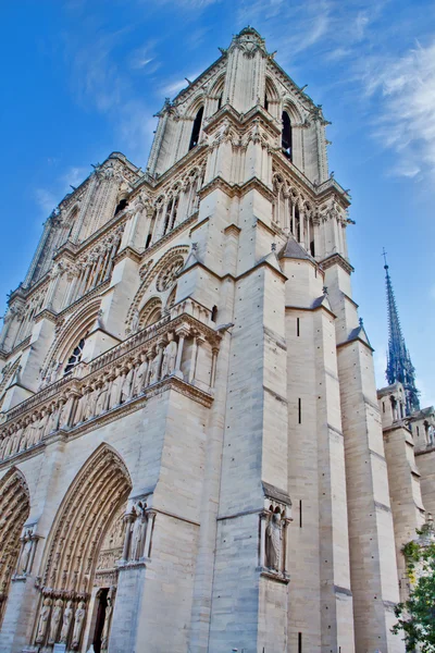 Notre Dame Scene en Paris Francia — Foto de Stock