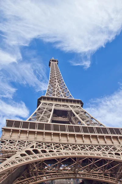 Scéna Eiffelova věž v Paříži, Francie — Stock fotografie