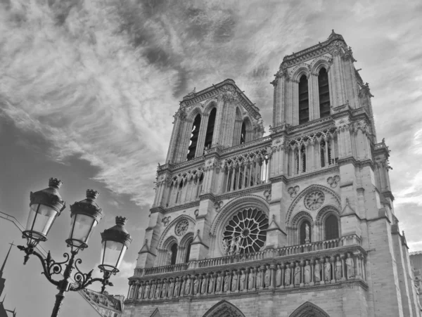 Scena a Notre Dame, Parigi Francia — Foto Stock