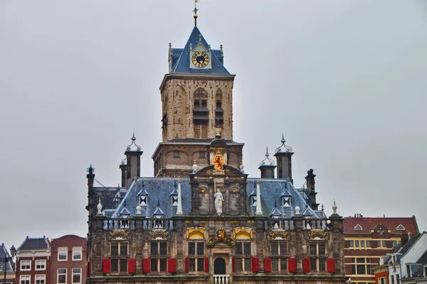 Szene in delft, holland europa — Stockfoto