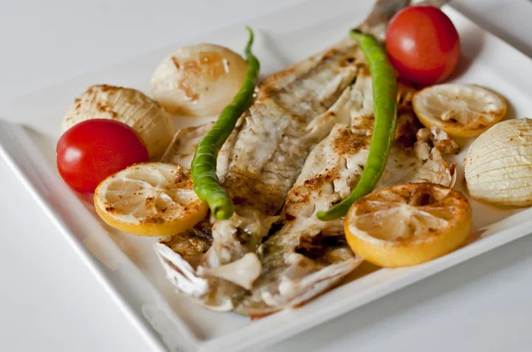 Delicious Grill Fish — Stock Photo, Image