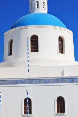 sahne santorini Island, Yunanistan