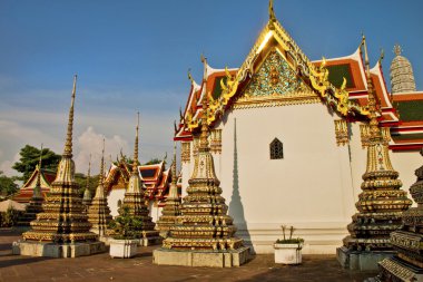tapınağın iç wat pho bangkok Tayland