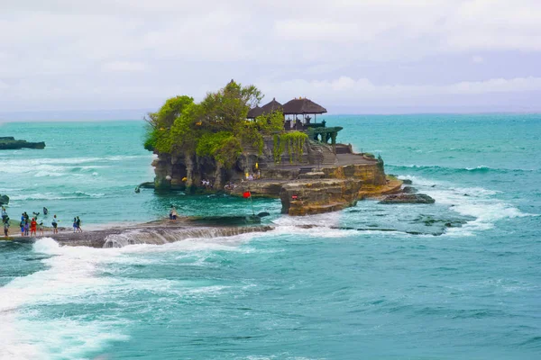 Tanah Lot Templo Isla Bali Indonesia —  Fotos de Stock