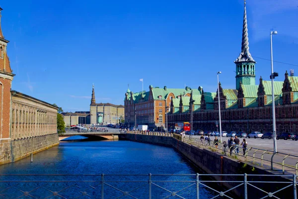 Bella Vista Sul Copenhagen Danimarca — Foto Stock