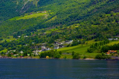 Norveç'te doğanın güzel manzara