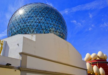 İspanya 'daki Salvador Dali Müzesi manzarası