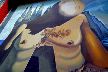 İspanya 'daki Salvador Dali Müzesi manzarası