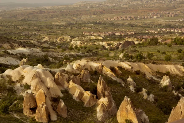 Gyönyörű Kilátás Kizilcukur Urgup Cappadocia Pulyka — Stock Fotó