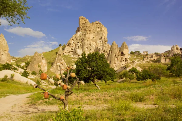 Beautiful View Uchisar Cappadocia Turkey — Stock Photo, Image