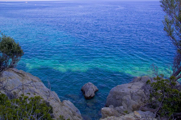Prachtig Uitzicht Zee Zomer — Stockfoto