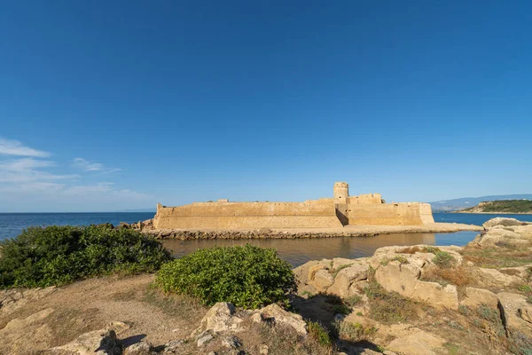 View Fortress Italian Coast — Foto de Stock