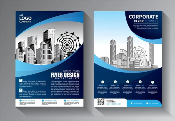 Broşür tasarımı, modern tasarım, yıllık rapor, poster, renkli üçgenleri olan A4 broşürü, teknoloji, bilim ve ışık arka planlı geometrik şekiller.