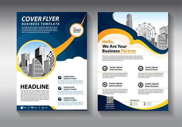 Брошюра дизайн, охватывает современный макет, годовой отчет, плакат, флаер в А4 с красочными треугольниками, геометрические формы для техники, науки, рынка с легким фоном