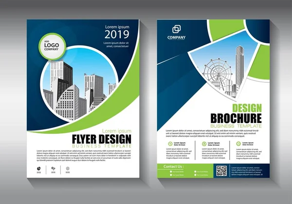 Broşür tasarımı, modern tasarım, yıllık rapor, poster, renkli üçgenleri olan A4 broşürü, teknoloji, bilim ve ışık arka planlı geometrik şekiller.