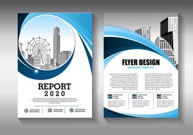 İş soyut vektör şablonu. Broşür tasarımı, modern tasarım, yıllık rapor, poster, renkli üçgenleri olan A4 broşürü, teknoloji, bilim ve ışık arka planlı geometrik şekiller.