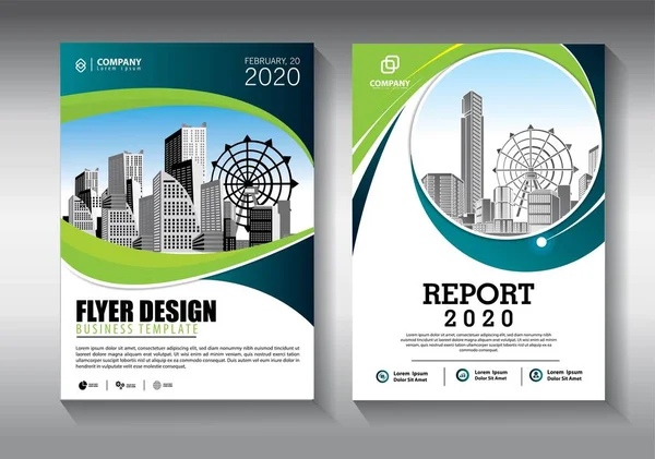 İş soyut vektör şablonu. Broşür tasarımı, modern tasarım, yıllık rapor, poster, renkli üçgenleri olan A4 broşürü, teknoloji, bilim ve ışık arka planlı geometrik şekiller.