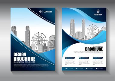 İş soyut vektör şablonu. Broşür tasarımı, modern tasarım, yıllık rapor, poster, renkli üçgenleri olan A4 broşürü, teknoloji, bilim ve ışık arka planlı geometrik şekiller.