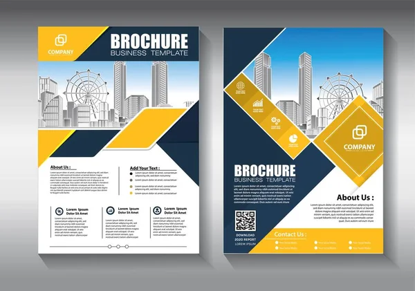 Abstrakte Vektorvorlage Für Unternehmen Broschürendesign Einband Modernes Layout Jahresbericht Poster — Stockvektor