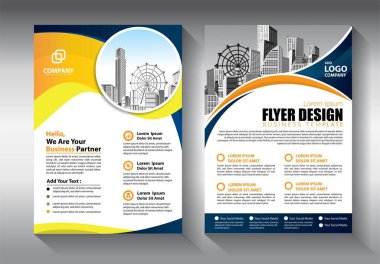 İş soyut vektör şablonu. Broşür tasarımı, modern tasarım, yıllık rapor, poster, renkli üçgenleri olan A4 broşürü, teknoloji, bilim ve ışık arka planlı geometrik şekiller.