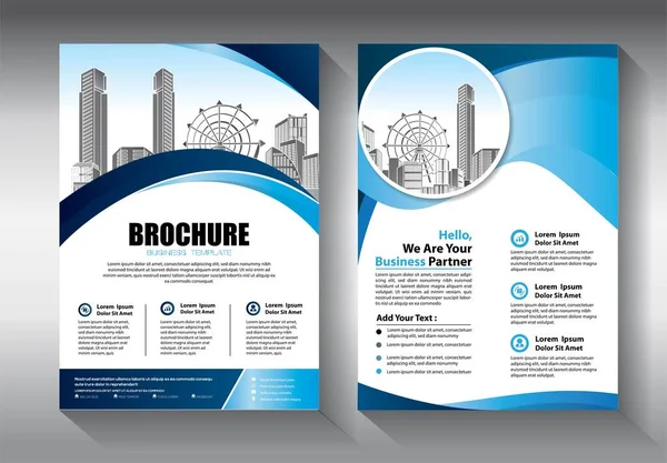 Modèle Vectoriel Abstrait Entreprise Brochure Design Couverture Mise Page Moderne Vecteurs De Stock Libres De Droits