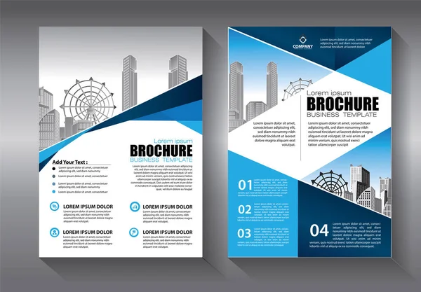 Broschyr Design Täcka Modern Layout Årsrapport Affisch Flygblad Med Färgglada — Stock vektor