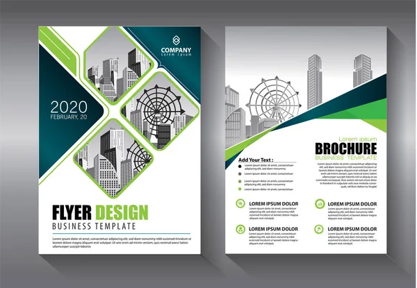 Brochure Design Couverture Mise Page Moderne Rapport Annuel Affiche Dépliant Illustrations De Stock Libres De Droits