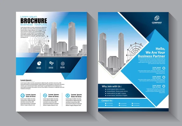 Brochure Design Couverture Mise Page Moderne Rapport Annuel Affiche Dépliant Vecteurs De Stock Libres De Droits