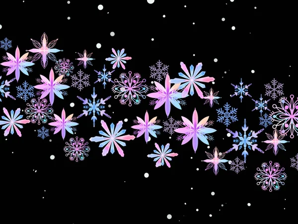 Pastel sweet Snowfalkes frames, winter holiday clipart, blue pink purple color snowflakes for planner , greeting cards, gift tags