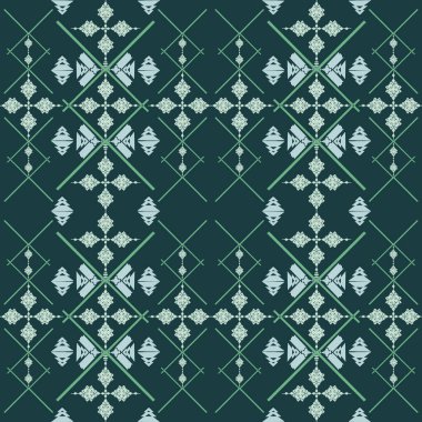 Pattern abstract indian oriental beautiful folk textile symbol painting template Texture decoration seamless pattern