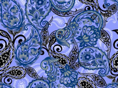Mandala halk kınası desenli desenli desenli dövmeli kumaş desenli kağıt desenli arka plan elle boyanmış.