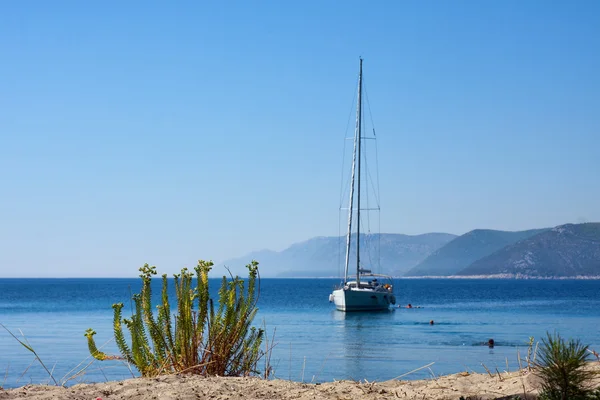 Barco à vela — Fotografia de Stock