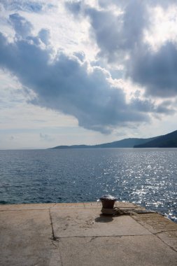 Baba üzerinde Adası dugi otok, Hırvatistan