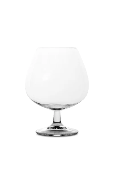 Leeres Glas für Cognac — Stockfoto